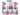 Villa XL Hawico Teppich-Set Pink - 4-teiliges Set für Ihr Zuhause