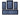 Villa XL Lifiva Teppich-Set Marinblau - 4-teiliges Set für Ihr Zuhause