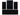 Villa XL Sydeno Teppich-Set Schwarz - 4-teiliges Set für Ihr Zuhause