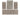 Villa XL Salaro Teppich-Set Beige - 4-teiliges Set für Ihr Zuhause