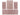 Villa XL Salaro Teppich-Set Rosa - 4-teiliges Set für Ihr Zuhause
