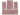 Villa XL Fluina Teppich-Set Rosa - 4-teiliges Set für Ihr Zuhause