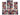 Villa XL Fieico Teppich-Set Multi Color - 4-teiliges Set für Ihr Zuhause