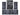 Villa XL Pararo Teppich-Set Schwarz - 4-teiliges Set für Ihr Zuhause