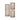 Villa XL Lifiva Bettumrandungs-Teppich Set Taupe