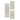 Villa XL Salaro Bettumrandungs-Teppich Set Creme