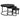 Couchtisch Triple All Black | 3er-Set